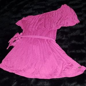Candie's Hot Pink off shoulder Blouse